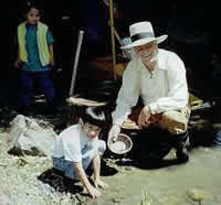 gold panning