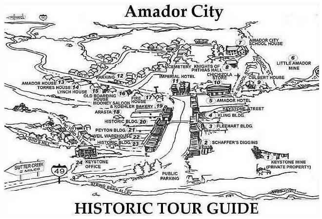 Amador City Historic Walking Tour